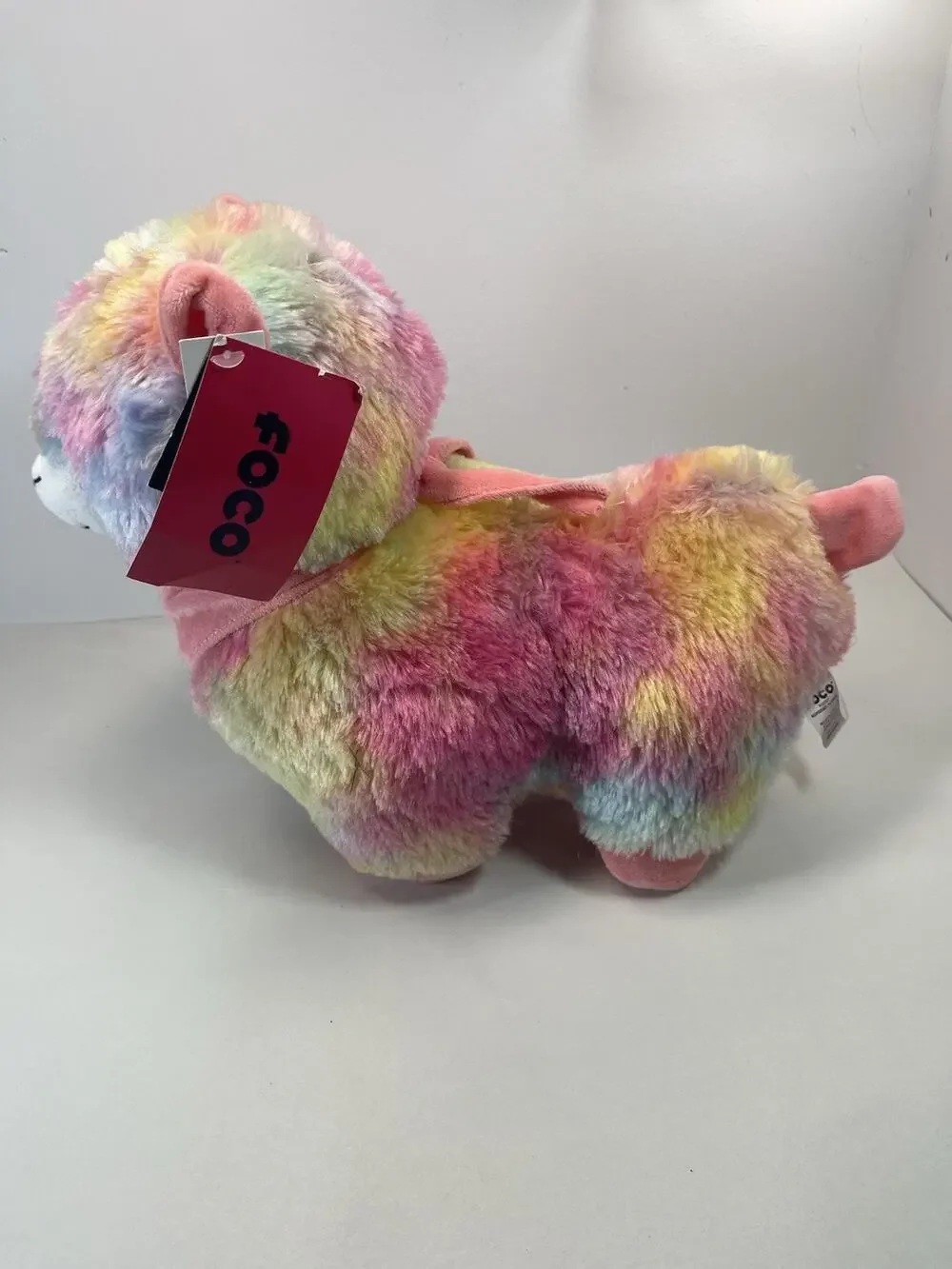 FOCO Tampa Bay Rays Rainbow Alpaca Llama Plush NWT MLB Stuffed Animal Rare